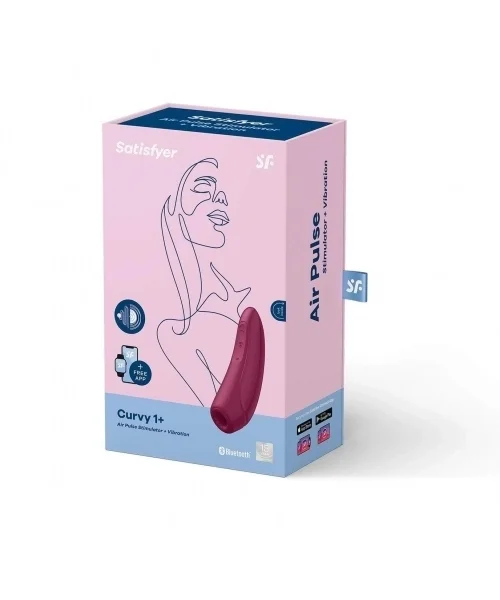 Satisfyer Curvy 1+ Rose Red — image 4 of 8
