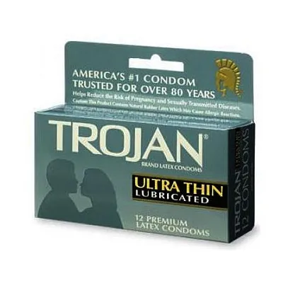 Trojan Ultra Thin 12 Pack