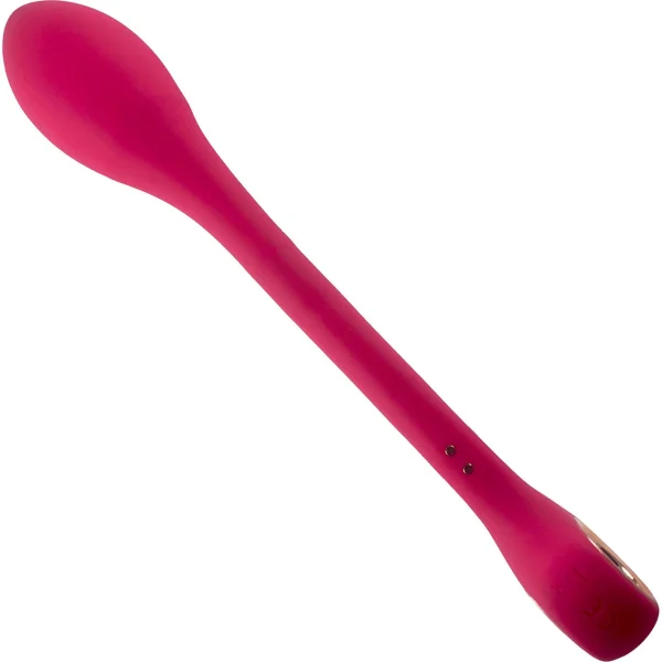 SheVibe Essentials G Bendable Silicone Rechargeable G-Spot Vibrator - Pink