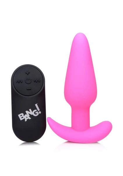 Remote Control 21X Vibrating Silicone Butt Plug — image 6 of 24