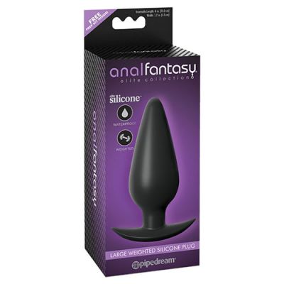 Anal Fantasy Elite Weighted Silicone Plug