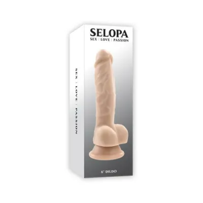 Realistic Dildos Selopa 6 In Dildo Light