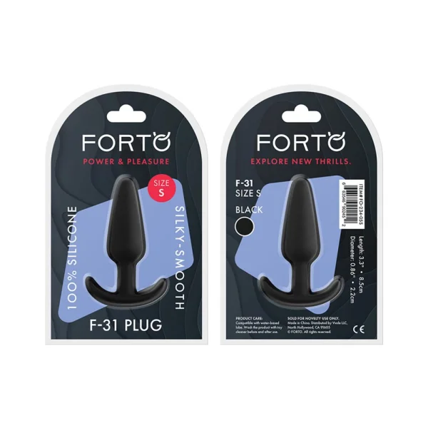 Forto F-31: 100% Silicone Plug Sm