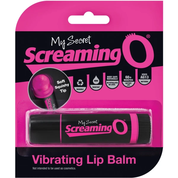 Screaming O My Secret Vibrating Lip Balm
