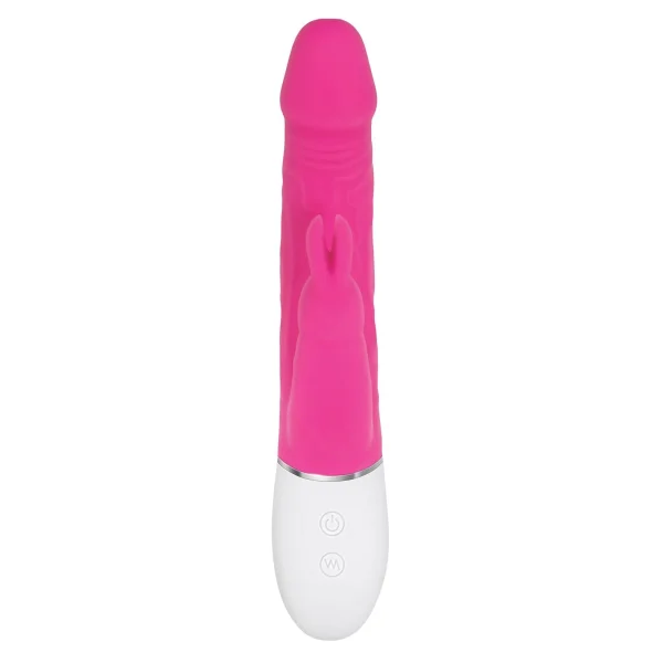Adam & Eve Realistic Rabbit Dual Stimulator - Pink