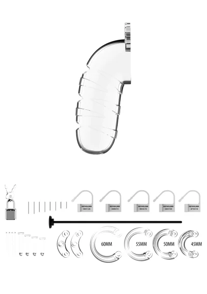 KINK - Caged - Vibrating Cock Cage with Ball Strap