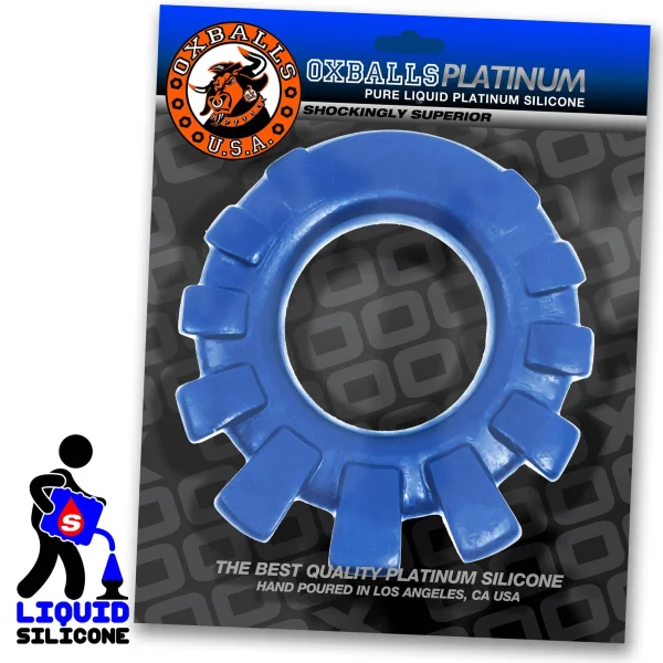 COCK-LUG Lugged Cockring Marine Blue