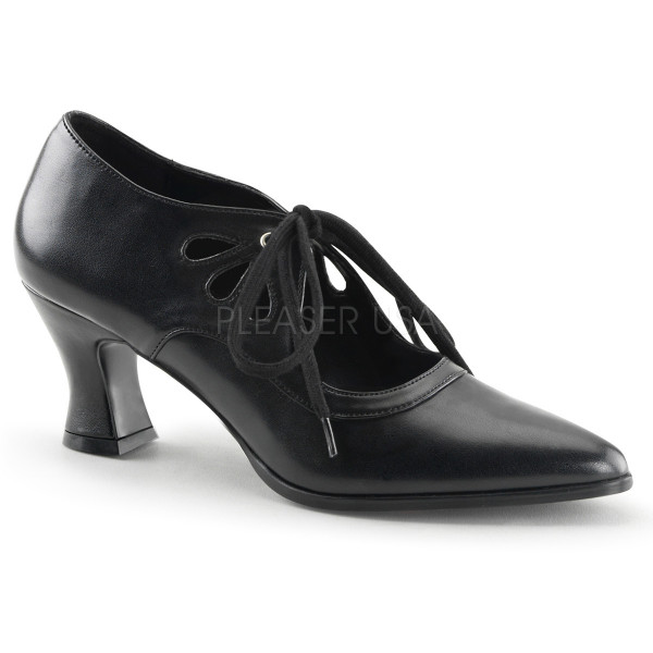 2 3/4 inches Heel Maryjane Pump w/ Peekaboo Lace Front — image 9 of 16