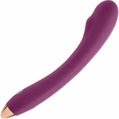 Cloud 9 G Spot Slim 8 Inch Flexible Rechargeable G Spot Vibrator Plum