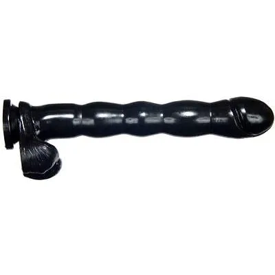 Armadingdong Balls 14 Inches Black Dildo