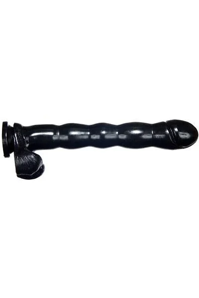 Armadingdong Balls 14 Inches Black Dildo