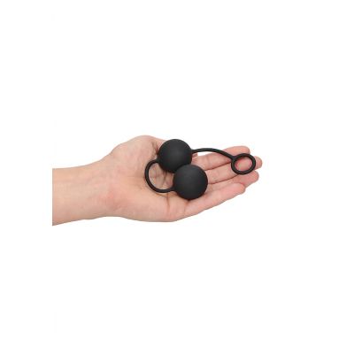 Geisha Twin Balls Deluxe Black Ben Wa Balls