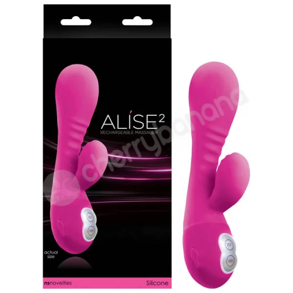 Alise 2 Pink Rechargeable Vibrator