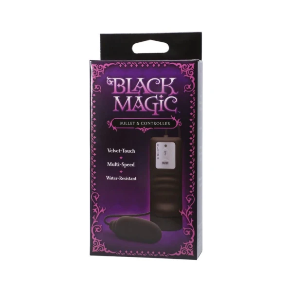 Black Magic Bullet Vibrator & Controller
