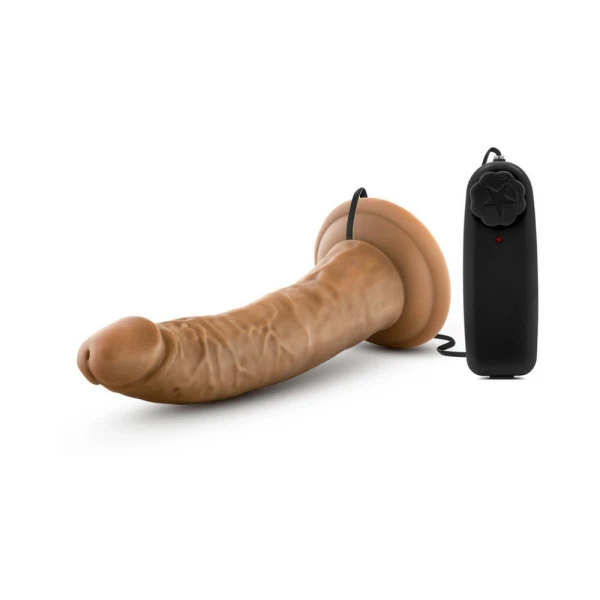 Dr. Skin - Dr. Dave - 7in Vibrating Cock With Suction Cup