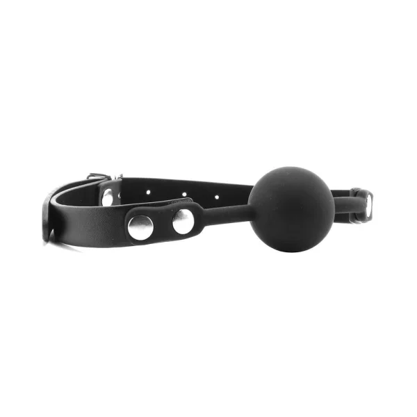 Ouch Silicone Ball Gag Black O/S — image 7 of 11