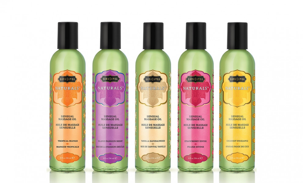 Kama Sutra Naturals Massage Oil 8 oz