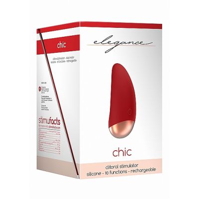 Elegance Clitoral Stimulator Chic Red