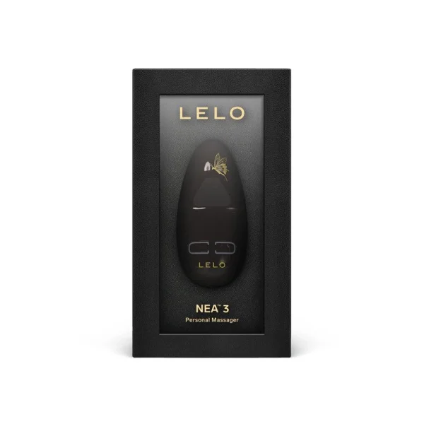 LELO NEA 3 Luxury Rechargeable Waterproof Vibrator - Pitch Black