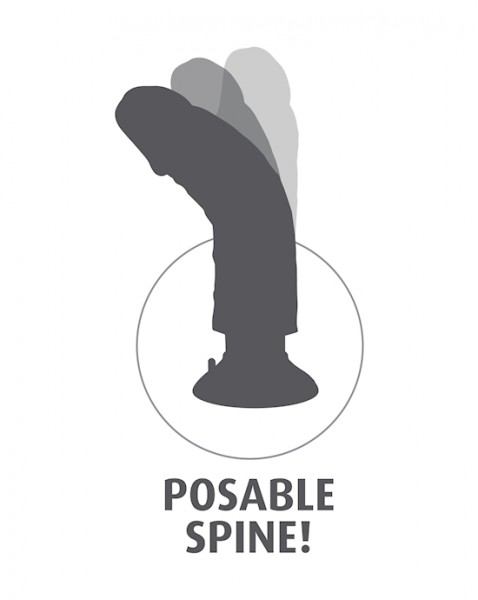 King Cock  7  Inch Vibrating Dildo With Balls - Tan