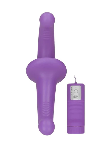 OUCH! Vibrating Silicone Strapless Strap-On