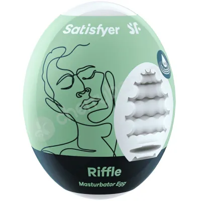 Satisfyer Riffle Penis Masturbator Single Egg