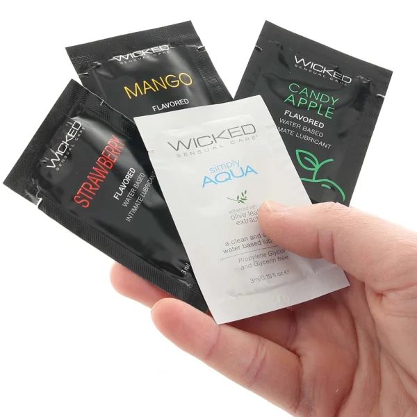 Wicked Teasers Fresh Fruit Mix Packet Lubricant