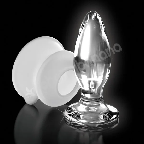 Icicles #91 Glass Massager With Suction Cup Base