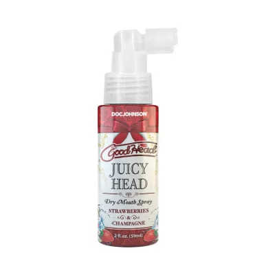 Goodhead Juicy Head Dry Mouth Spray Strawberries Champagne 2oz