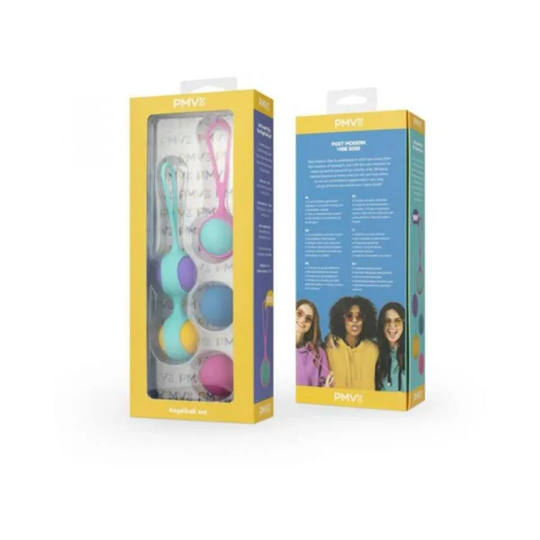 Pmv20 Vita Kegel Ball Set Multicolor