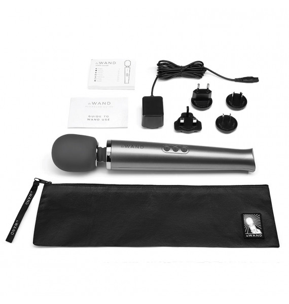 Le Wand - Rechargeable Vibrating Massager - Grey — image 8 of 16
