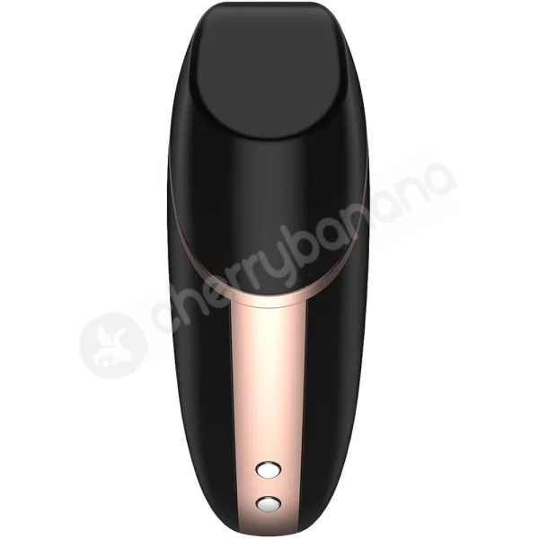 Satisfyer Love Triangle Black App Controlled Vibrating Clitoral Stimulator
