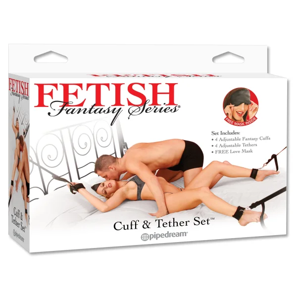 Pipedream Products Fetish Fantasy Cuff & Tether Set