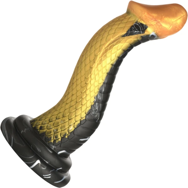 Creature Cocks - Golden Mamba Silicone Dildo