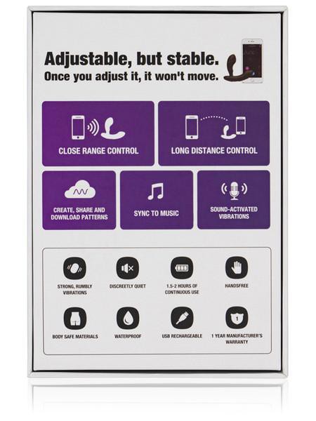 Lovense Edge App Controlled Rechargeable Prostate Massager