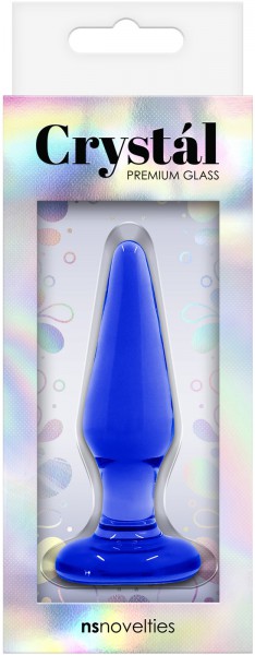 Small Glass Butt Plug