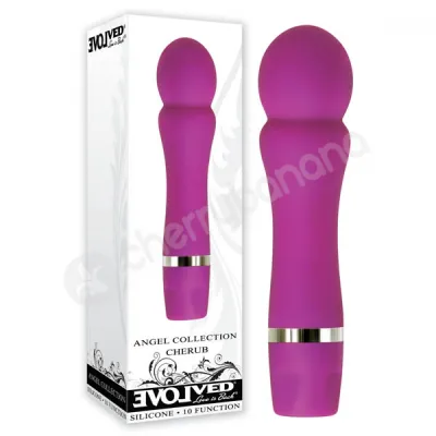 Angel Collection Purple Cherub Vibrator