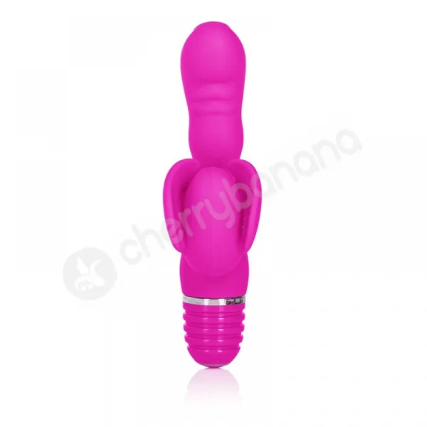 Silicone Bendies Fluttering 'G' Pink Vibrator