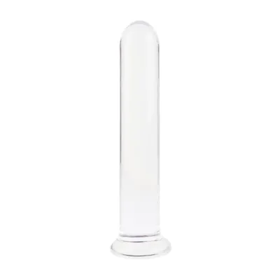 Lucent Cylinder Glass Dildo