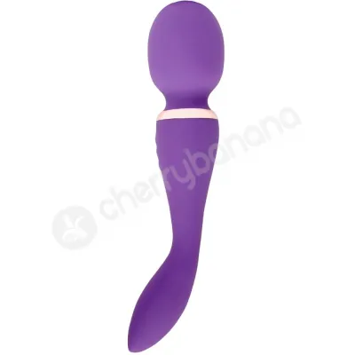 Nu Sensuelle XLR8 Alluvion Purple Ultra Flexible Dual Ended Wand Vibrator