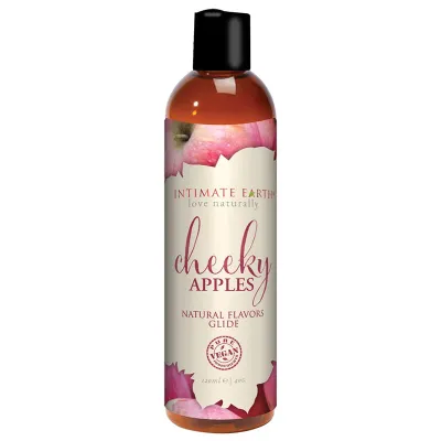 Intimate Earth Flavoured Lubricant Cheeky Apples 4oz 120ml