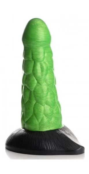 Creature Cocks Radioactive Reptile Thick Scaly Silicone Dildo