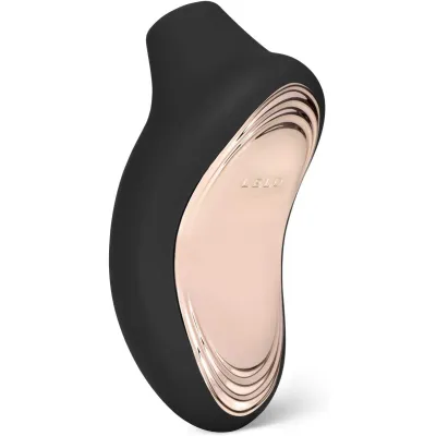 Lelo LELO SONA 2 Sonic Waves Massager Black Waterproof Oral Stimulator for Deeper Satisfaction