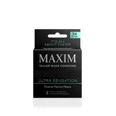 MAXIM Ultra Sensation Condoms 3PK