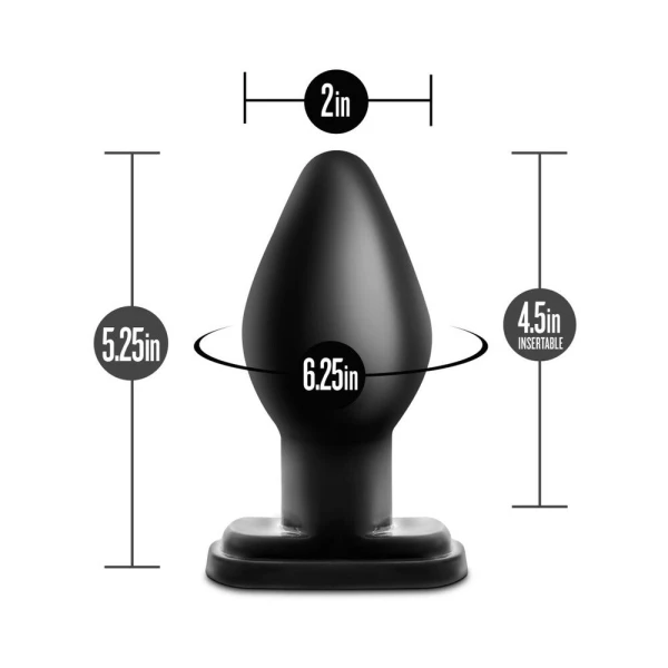 Anal Adventures Xl Plug Black