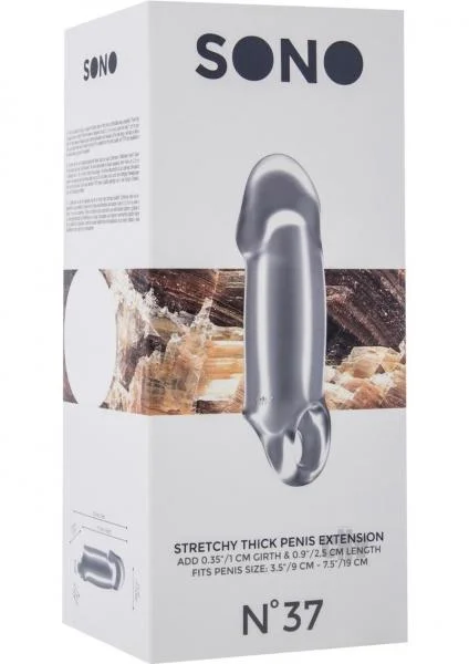 Sono No 37 Stretch Thick Penis Extension Transparent — image 4 of 4