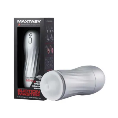 Sleeves Maxtasy Suction Master Standard With Remote Clear Plus