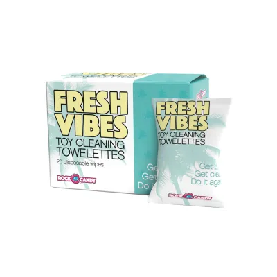 Fresh Vibes Toy Cleaning Towelettes Box of 20