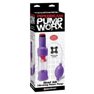 Pipedream Pump Worx Head Job Vibrating Power Pump