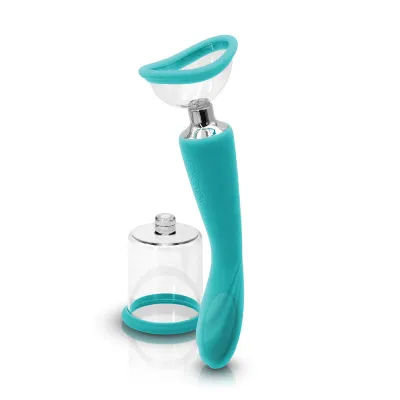 Inya Pump And Vibe With Interchangeable Suction Cups Teal